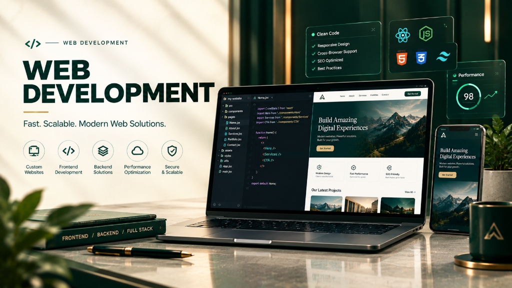 Web Development — Modern scalable web platforms