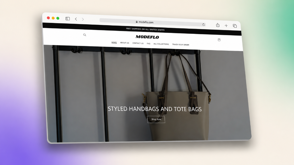 Modeflo Handbag Storefront