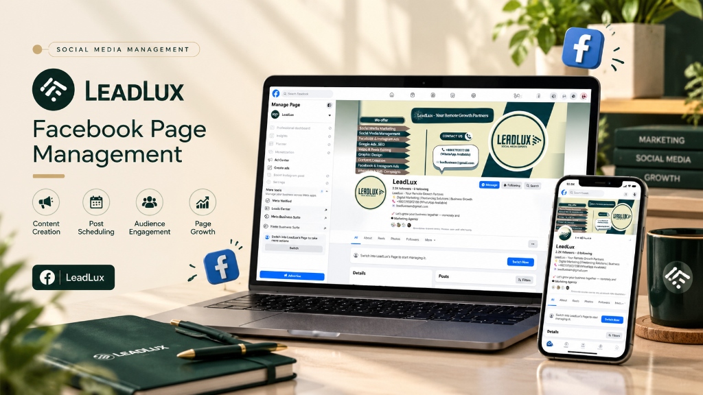 LeadLux — Facebook Page Management