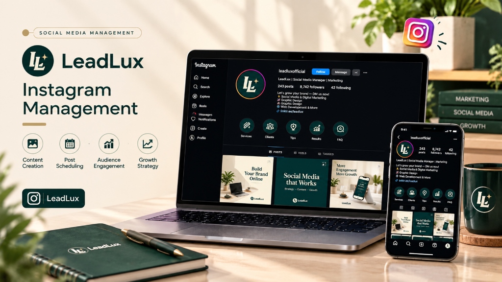 LeadLux — Instagram Management